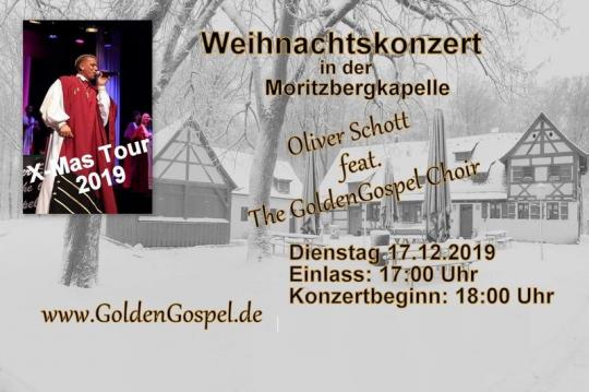 Bild zur Veranstaltung: Weihnachtskonzert am Moritzberg* Oliver Schott feat. The Golden Gospel Choir*