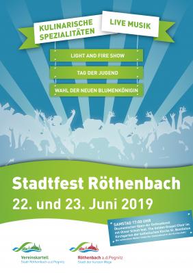 Bild zur Veranstaltung: Stadtfest Röthenbach a.d.Pegnitz am 22. und 23. Juni 2019